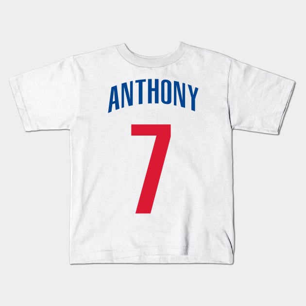 Carmelo Anthony Kids T-Shirt by Cabello's